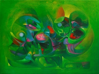 Composición en verde